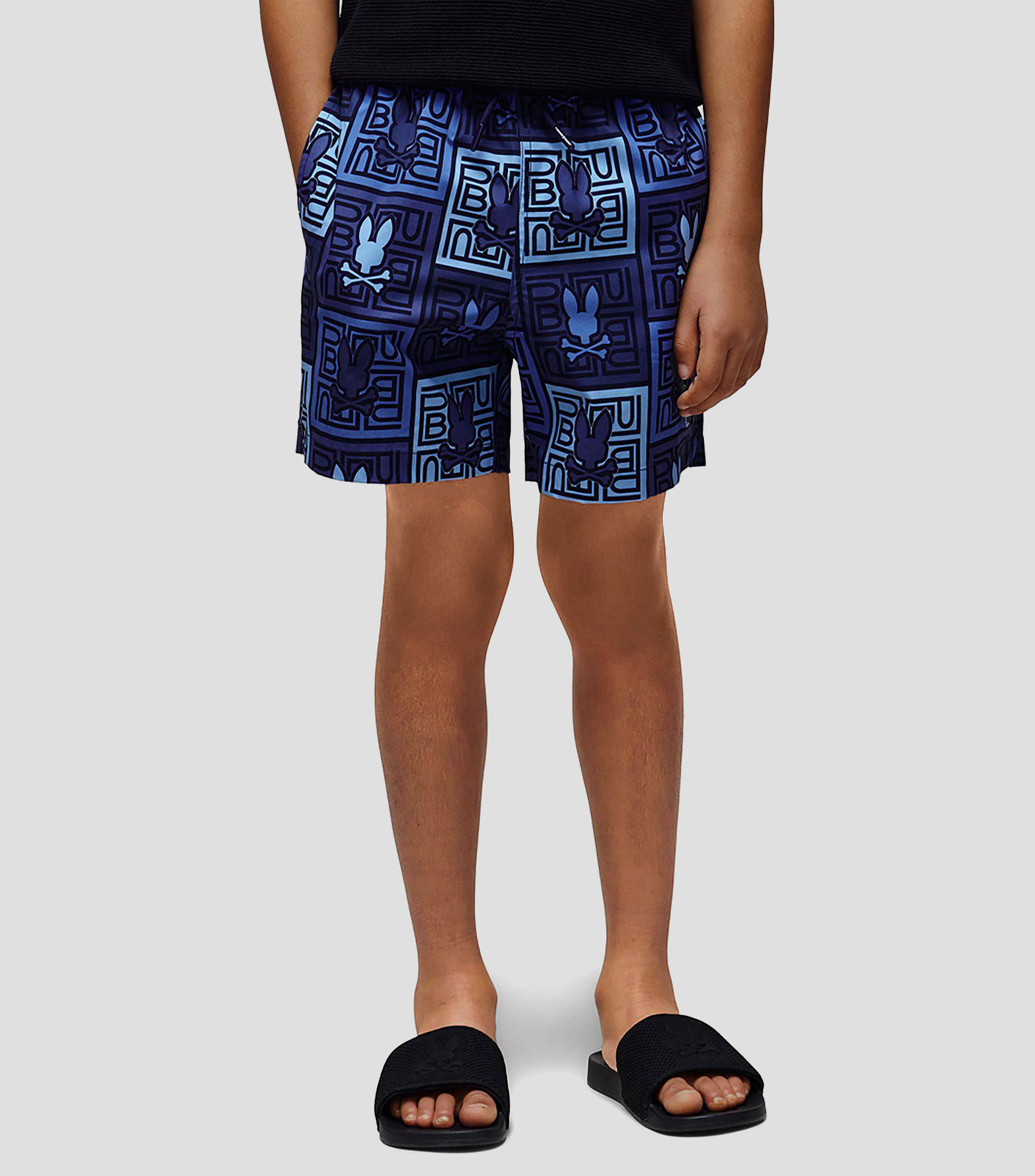 Traje de baño corto estampado Niño